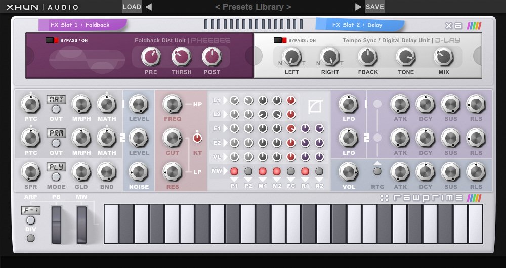 xhunaudio's tweet image. RawPrime has been released !

xhun-audio.com/site/xhun.php?…

#RawPrime is a #physically #modeled hybrid #synthesizer, built using specific digital and analogue electronic components derived from the 1970s-1980s telecommunications industry.

#pro #audio #plugin #vst #vst3 #au #win #mac