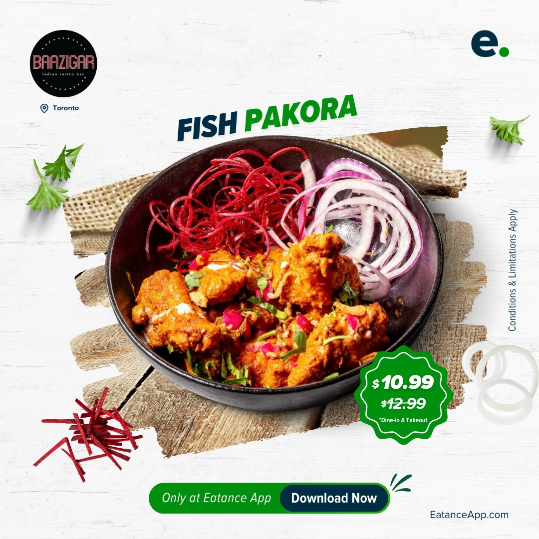Eatance_app's tweet photo. 🔥 Embark on a gastronomic adventure at Baazigar in #Toronto. 

Share your bill to stand a chance to win #MealOnUs Contest! Hurry, campaign is live till March 15, 2024.

Grab your #discount vouchers from #EatanceApp 
https://t.co/P9woHilCIc #Toronto 

#FoodOrdering #SupportLocal https://t.co/MvVh89X72r