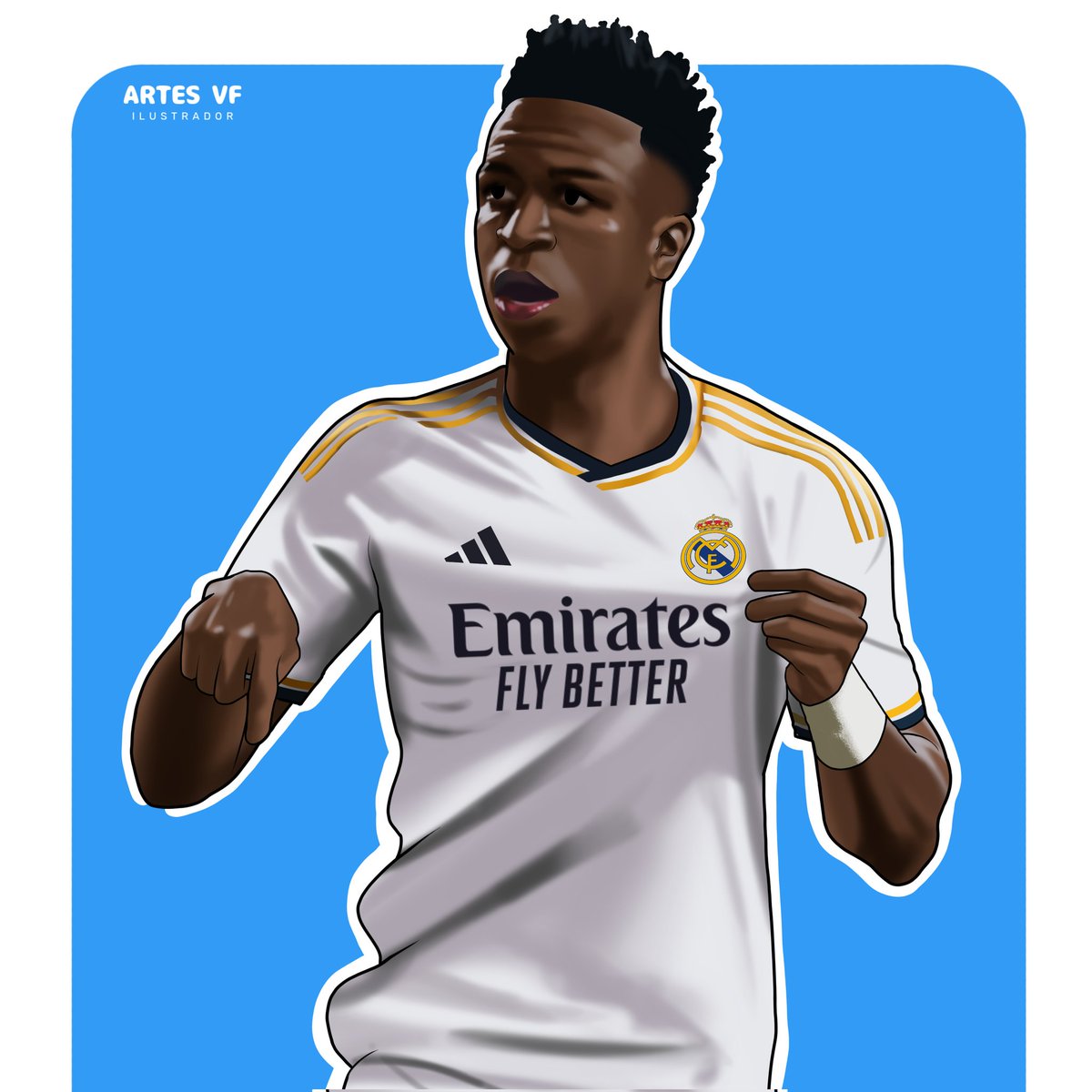 artes_vf's tweet photo. Todo mundo falando do Mbappe e do Real Madrid, notem meu desenho aí 🥲🤙 https://t.co/6YaHC4GvrQ