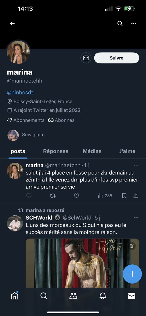chaima1381's tweet photo. Salut petit info importante cette fille est une arnaqueuse elle vends de fausse places de concert elle la fait pour le gala des pièces jaune et là elle fait une annonce pour le concert de zkr pour le zénith à Lille. #anarque #LISA #StrayKids https://t.co/CRvAAsYrw9