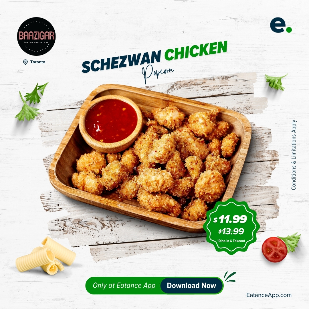 Eatance_app's tweet photo. 🔥 Embark on a gastronomic adventure at Baazigar in #Toronto. 

Share your bill to stand a chance to win #MealOnUs Contest! Hurry, campaign is live till March 15, 2024.

Grab your #discount vouchers from #EatanceApp 
https://t.co/P9woHilCIc #Toronto 

#FoodOrdering #SupportLocal https://t.co/MvVh89X72r