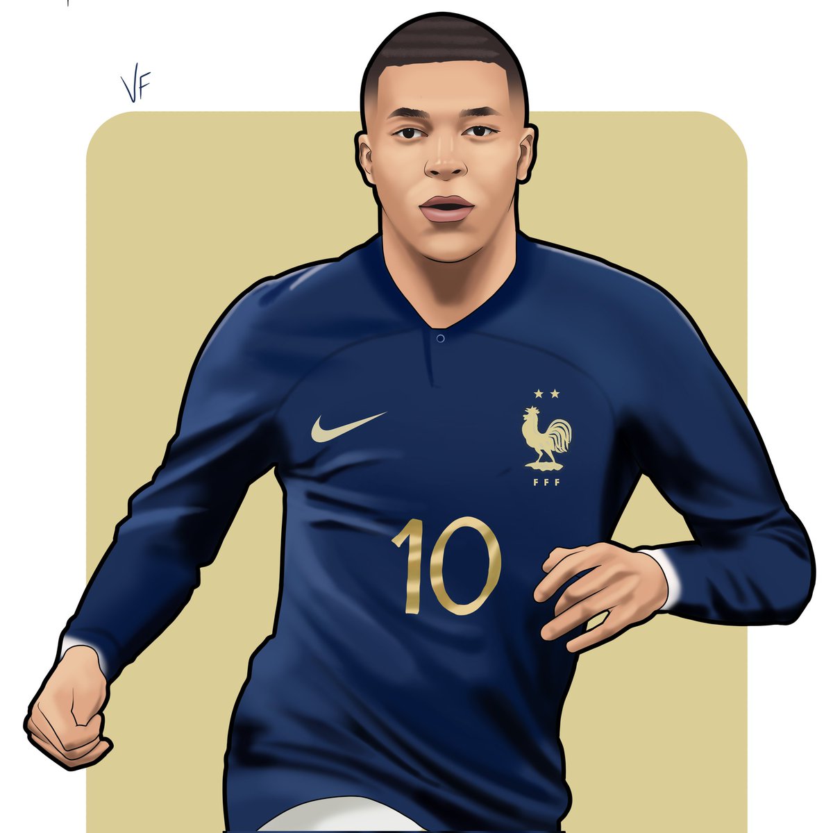 artes_vf's tweet photo. Todo mundo falando do Mbappe, e eu querendo que meu desenho que fiz pra ele seja visto por ele 🥲 https://t.co/31MjdaQg4q