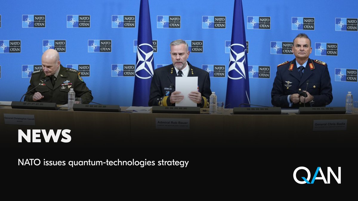 QANplatform's tweet photo. Nothing proves the urgency of adopting quantum-aware security measures more than the fact that, following the #WEF's Quantum Economy Blueprint, #NATO has also adopted its first-ever quantum strategy.  
Find out why this is important and what the key points are! 

THREAD 🧵 https://t.co/x4l6mnjXwV