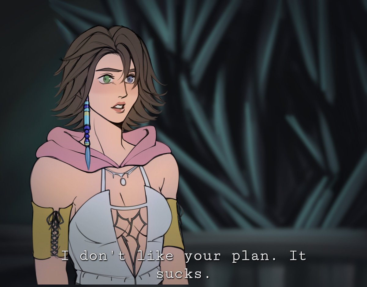 multiakimo's tweet photo. #FFladiesweek day 5 - favorite quote
I was gonna go for another one since I've already drawn yuna this week, but this moment is just so iconic I couldn't help myself https://t.co/6F3l7IRJv0