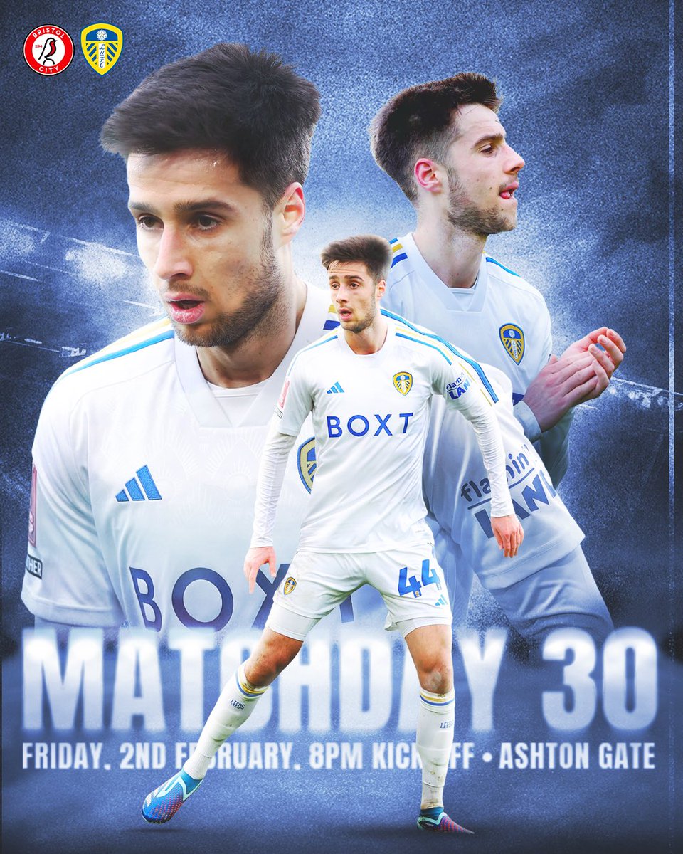 LUFC's tweet photo. 🙌 𝗙𝗿𝗶𝗱𝗮𝘆 𝗡𝗶𝗴𝗵𝘁 𝗙𝗼𝗼𝘁𝗯𝗮𝗹𝗹
🆚 Bristol City
🕗 8pm (UK Time)
🏟️ Ashton Gate https://t.co/h0s1qRKynz
