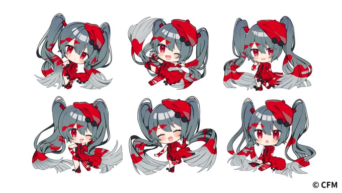 【お仕事告知】初音ミクをテーマとした現代アート展「ART OF MIKU」グッズイラストを担当させていただきました…!何卒よろしくお願いいたします!! 