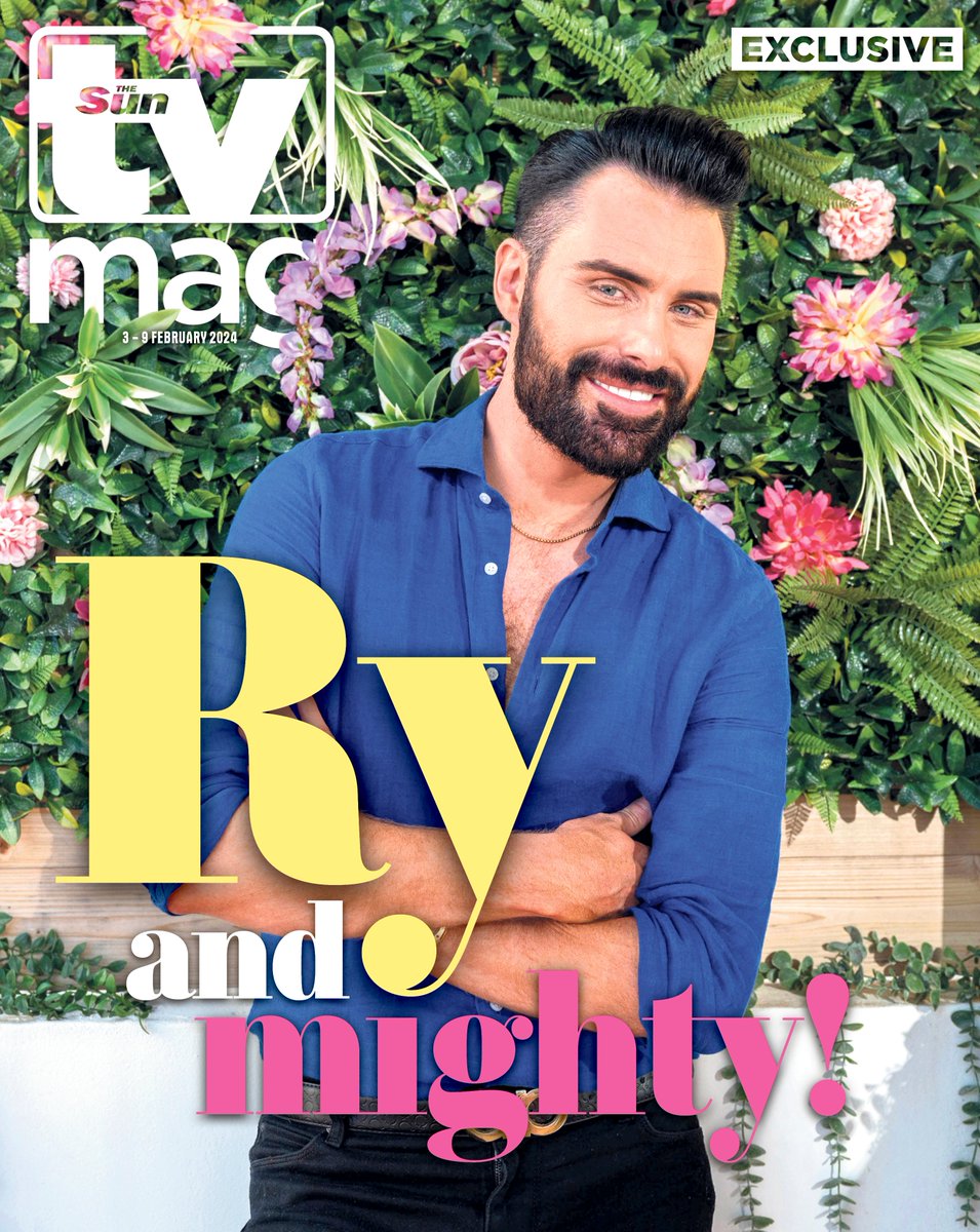 TheSunTVMagEd's tweet photo. 🔥Exclusively in tomorrow's #TVMag, @Rylan sits down for a chat about brand-new reality show #HotMessSummer, getting his career back on track, whether he'd take a full-time This Morning job, and his love life... "What love life?!" @PrimeVideo https://t.co/RfFVykRt83