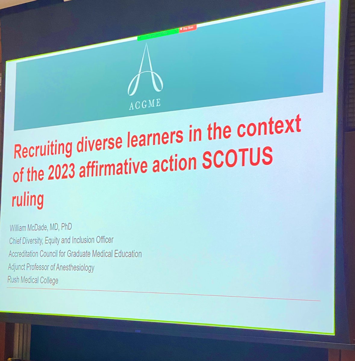 EstimeMD's tweet image. Pritzker’s Medical Education Day was capped off by Dr McDade’s powerful talk on the aftermath of #SCOTUS ending #affimativeaction - I think the future remains bright but there is much to consider as education leaders @sickledoc @UChiPritzker @FutureDocs @UChicago #MedTwitter