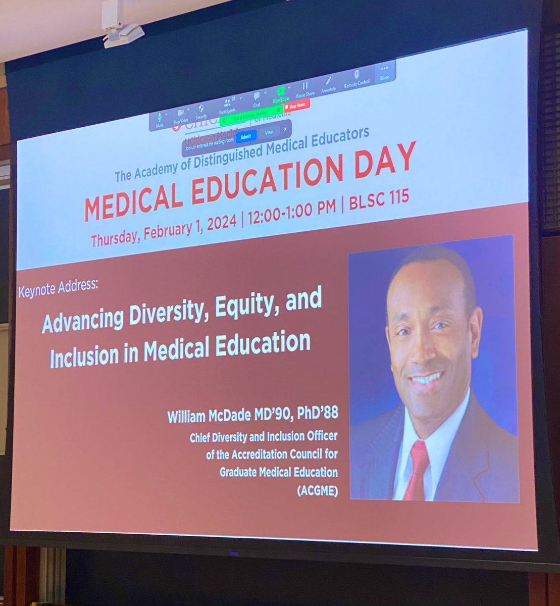 EstimeMD's tweet image. Pritzker’s Medical Education Day was capped off by Dr McDade’s powerful talk on the aftermath of #SCOTUS ending #affimativeaction - I think the future remains bright but there is much to consider as education leaders @sickledoc @UChiPritzker @FutureDocs @UChicago #MedTwitter