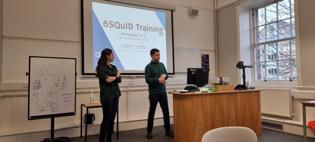 What a way to end the week (a crazy one) with 4 hours of training about how to design a Public Health Intervention! #6SQuID
