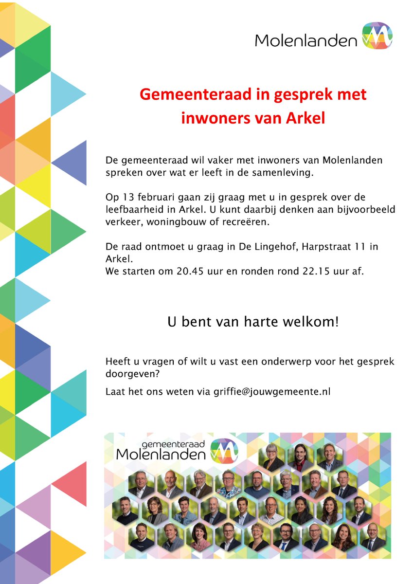 gemeenteraad Molenlanden tweet media