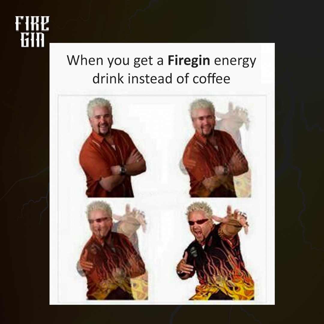 FireginN's tweet photo. More energy than your morning coffee! ☕️🔥  
.
.
.
.
.
.
.

.

.
#MoreThanCoffee #PowerBoost #FireGin #FireginFuel #EnergyBlaze #RevitalizeWithFiregin #IgniteYourDay #FuelUpFast #EnergizeYourLife #FireUpYourEnergy #FeelTheFire https://t.co/Fk0LNB4M5d