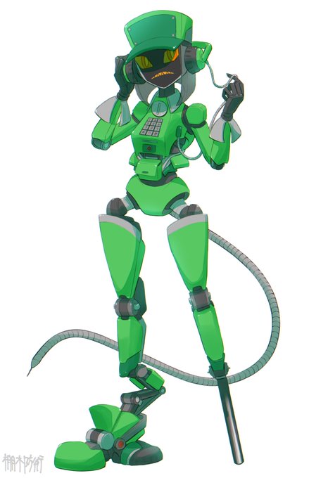 「女の子 人型ロボット」のTwitter画像/イラスト(新着)