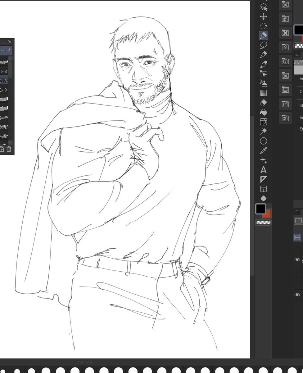 chris redfield , he should smile more 