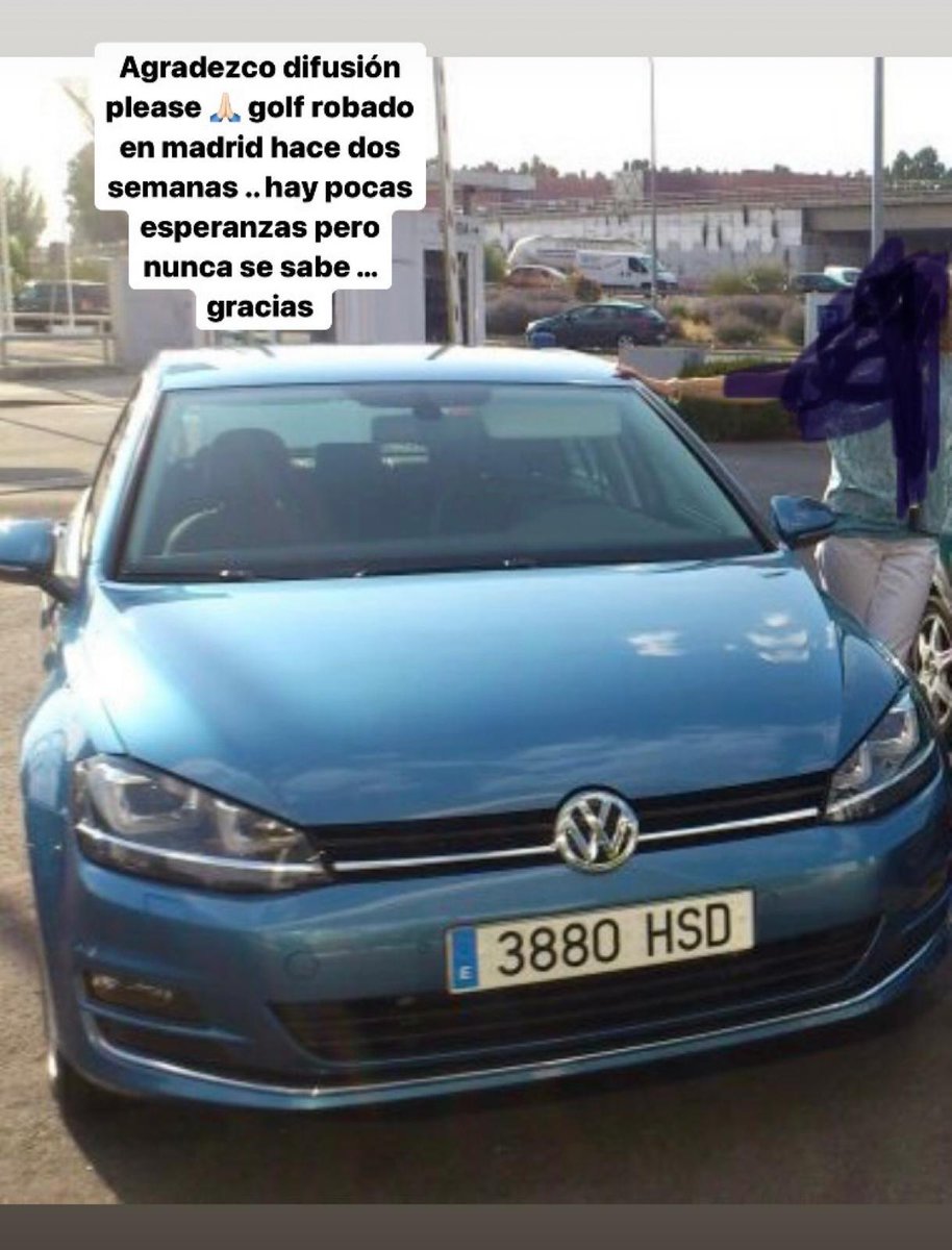 jaime_rdes's tweet photo. A mi tía le robaron el coche hace un par de semanas y me ha pedido que le dé difusión. Vamos a ver qué tal va la magia de twitter. https://t.co/7PeSdVtcJj