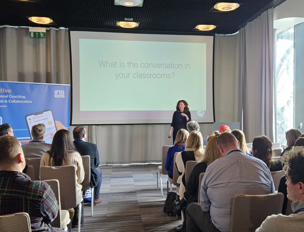 Up next: A brilliant keynote from the oracy queen herself @BeccyVoice21. How to amplify oracy and change the conversation  in your classroom - exciting!