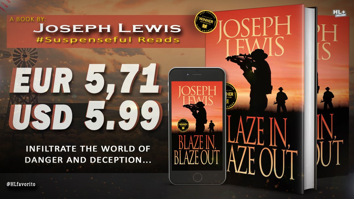 'A page-turning crime saga that pits Detective O'Connor against ruthless enemies, making 'Blaze In, Blaze Out' a must-read thriller!'

Joseph Lewis. 
jrlewisauthor.blog
mybook.to/blaze-Pb
 
#DetectiveStory #SuspensefulReads #BookRecommendations