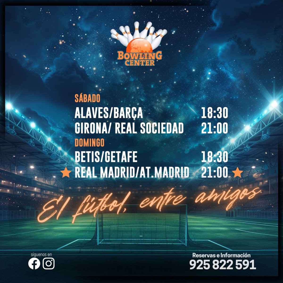 Bowling__Center's tweet photo. La #laliga en Bowling!! https://t.co/Rsyt6ElZbC