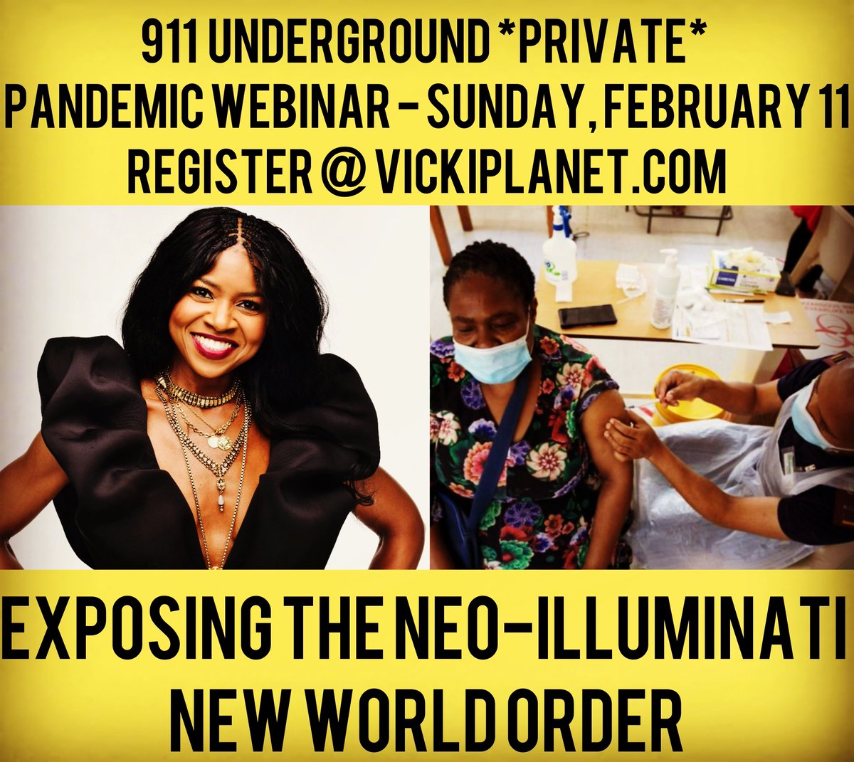 DillardVicki's tweet photo. ๐ฃ The DEEP STATE and NEO-Illuminati are plotting their NEXT MOVE. ๐ฃ They devised a master plan to CONTROL the entire planet ๐ during the pandemic, but the tables have turned and exposed them.
Theyโre trying to beat the PROPHECY that foretold their doom, so theyโre desperately scheming against us - again. WE CAN STOP ๐ THEM AGAIN.
โRegister now by clicking the link BELOW ๐๐พ for ONLY $39.99, to secure your seatโ๏ธโ This information โน๏ธ changes everything! Be sure to TELL OTHERS to join us.
https://t.co/BKm8qL1KMU