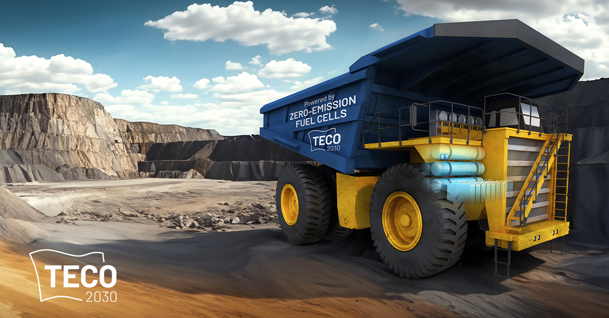 Did you know that there are about 56k mining trucks with a payload of more than 90 tons in the world? If we say that on average, they will require 1.6 MW of fuel cell drivetrain per truck, they will need 89.6 GW of fuel cells for the mining trucks alone. post@teco2030.no