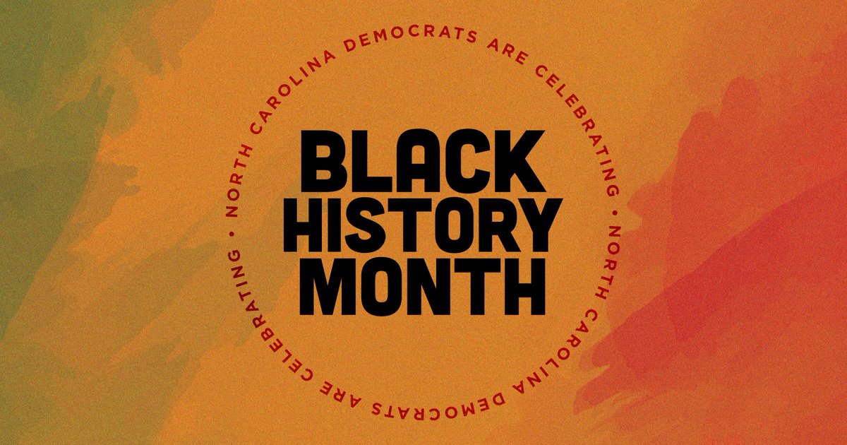 NC Democrats are celebrating Black History Month with pride and unity—honoring the resilience and excellence of North Carolina’s Black culture and community. This February, let’s learn and appreciate together. #BlackHistoryMonth