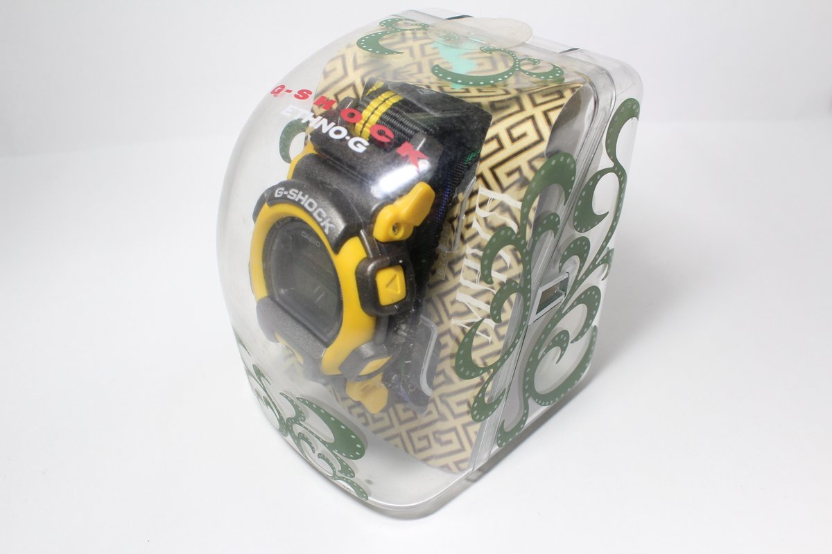 GshockTkhs's tweet photo. Do not hesitate to offer any price.  CASIO vintage G-SHOCK DW-003E-9CT ETHNO Yellow Quetzal https://t.co/Bqmer4QCPD #classiccasio #vintagecasio #dw003 https://t.co/aAWhig5mDo