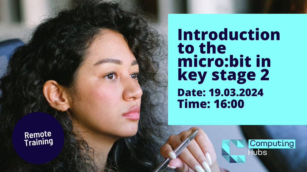 ComputingHubLEI's tweet image. Explore physical computing using the micro:bit device; finding out how it can be used to develop understanding of programming through creative digital projects.

ncce.stem.org.uk/cpd/527160/int…

#teachcomputing #physicalcomputing #computingCPD