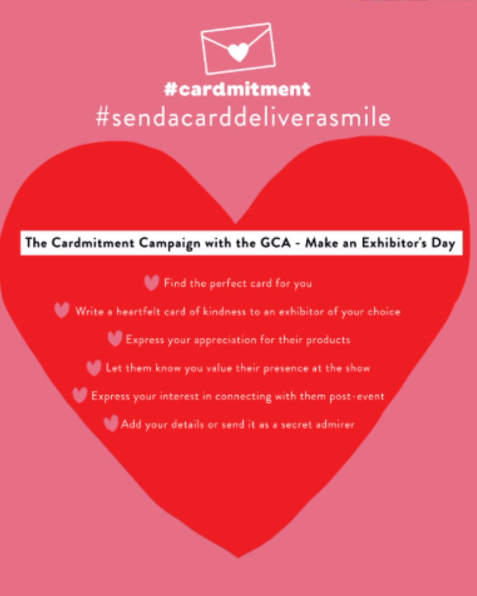 Come and see us at Spring Fair Stand 3K34 to send a card to your favourite exhibitor! And sign a letter to express your concern about Ofcom’s proposals to reduce our postal service.