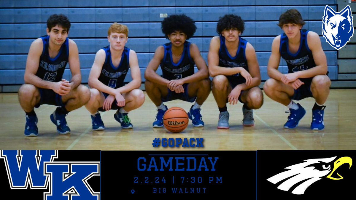WKHSWolves's tweet image. Good luck to @WKHSBBasketball they hit the road to take on the Eagles! #ForTheWolves