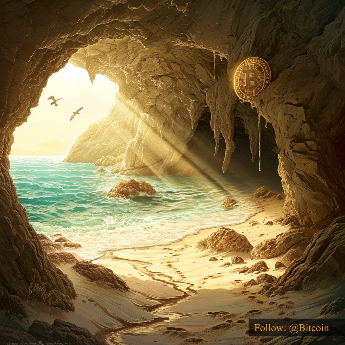 #Bitcoin: A window to a future where dreams of financial freedom unravel. 🌃✨