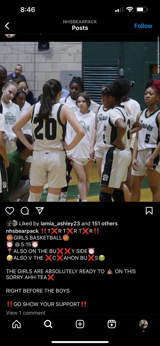 Norwalk Lady Bears 🐻 tweet media
