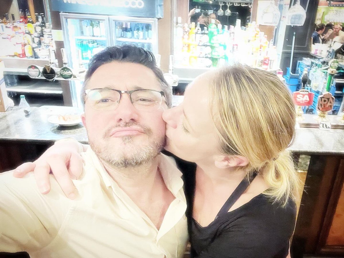 Kierbro's tweet image. Cracking night @SoLuckyMusical in Wimbledon (after we moved seats for act 2 anyway). So many amazing pals absolutely shining onstage - smiled &amp;amp; sang along (quietly!) the whole way through. Terrific fun - go see while you can - especially if you’re an 80’s kid! #TheHitFactory