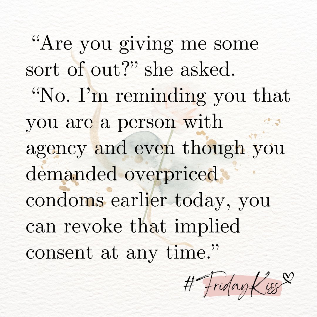 #FridayKiss #ConsentIsSexy