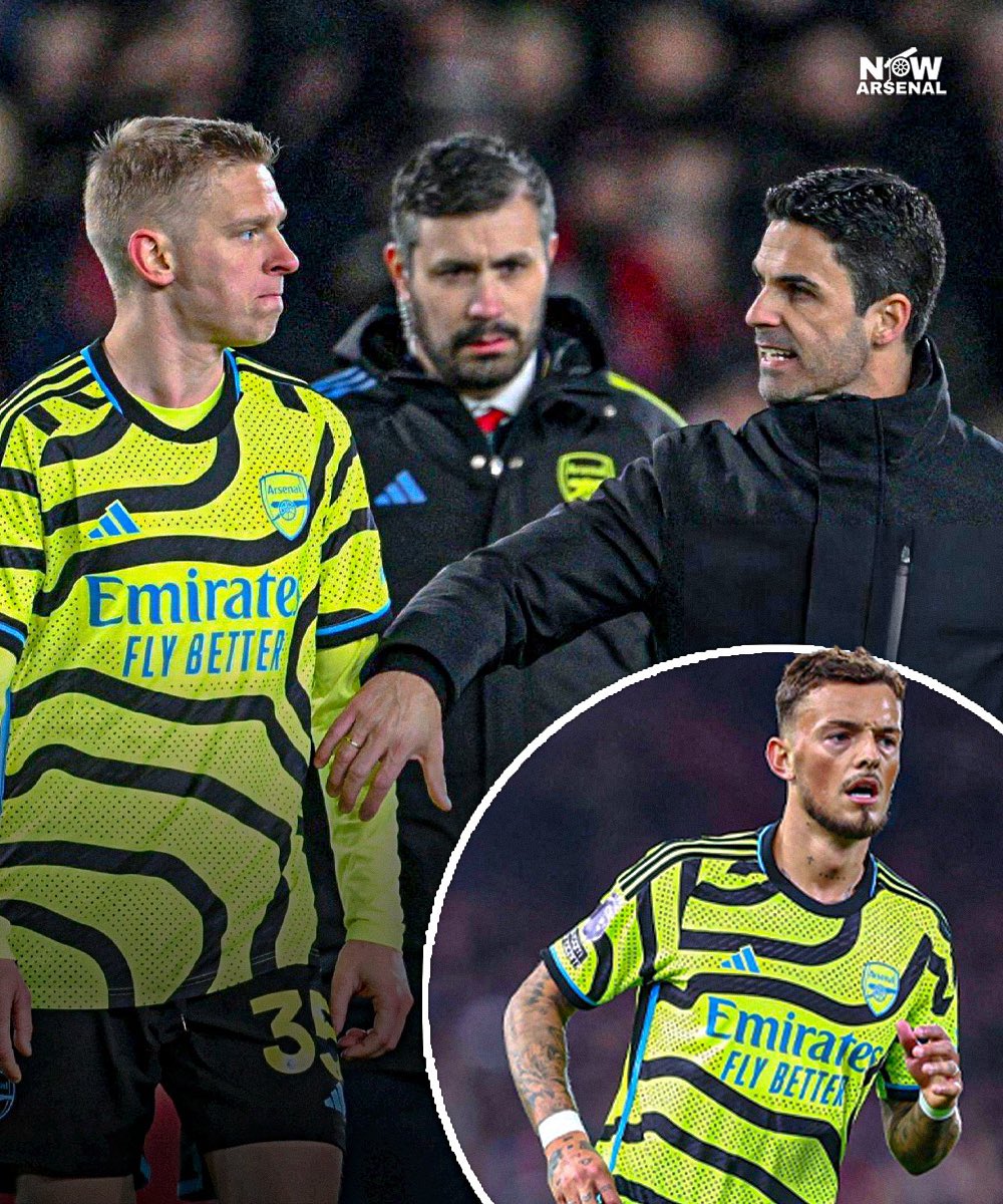 now_arsenaI's tweet photo. 🚨Mikel Arteta has revealed Ben White and Oleksandr Zinchenko have been living together over the last few days, following their altercation on the pitch after the game against Nottingham Forest.

Mikel Arteta: “They’ve been in the same house for the last few days, sharing wives and everything. They’re living together now. They are best mates. You don’t argue with someone you don’t have a great relationship with.”