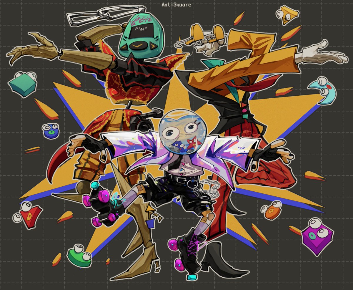 💥▫️Art train!! Tags: @wq_013 @Selien_09 @K0718sonokare