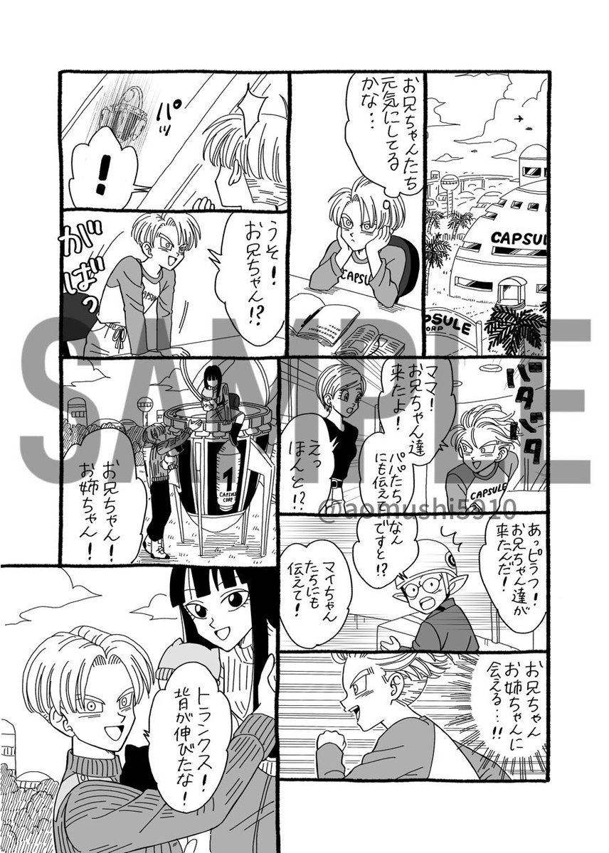 未来に戻るまでの補完話と未来に戻ってからのお話、未来から遊びに来たお話を描きました。とにかく描きたいものを描ける分だけ描き綴ってつなげて1冊の本にしたぞという本です!①から今までお待ちいただいる方々、本当にありがとうございます!2/10頒布開始予定です。準備出来次第ご案内いたします!