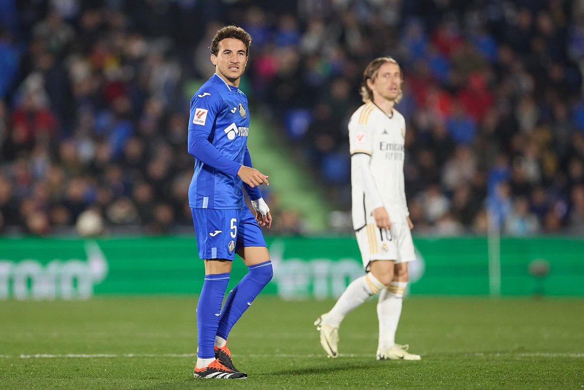 Desde ya pensando en el siguiente partido 💪🏽 Gracias 🙏🏼 afición por vuestro apoyo ayer 💙 @GetafeCF