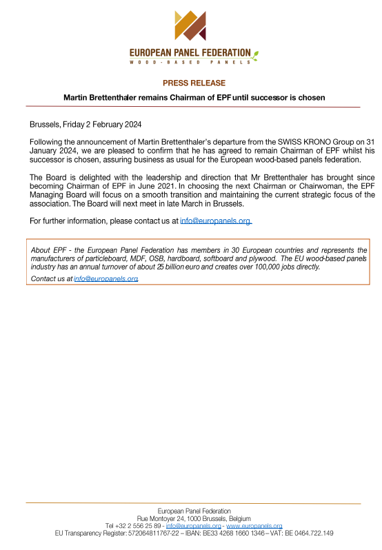 European Panel Federation tweet media