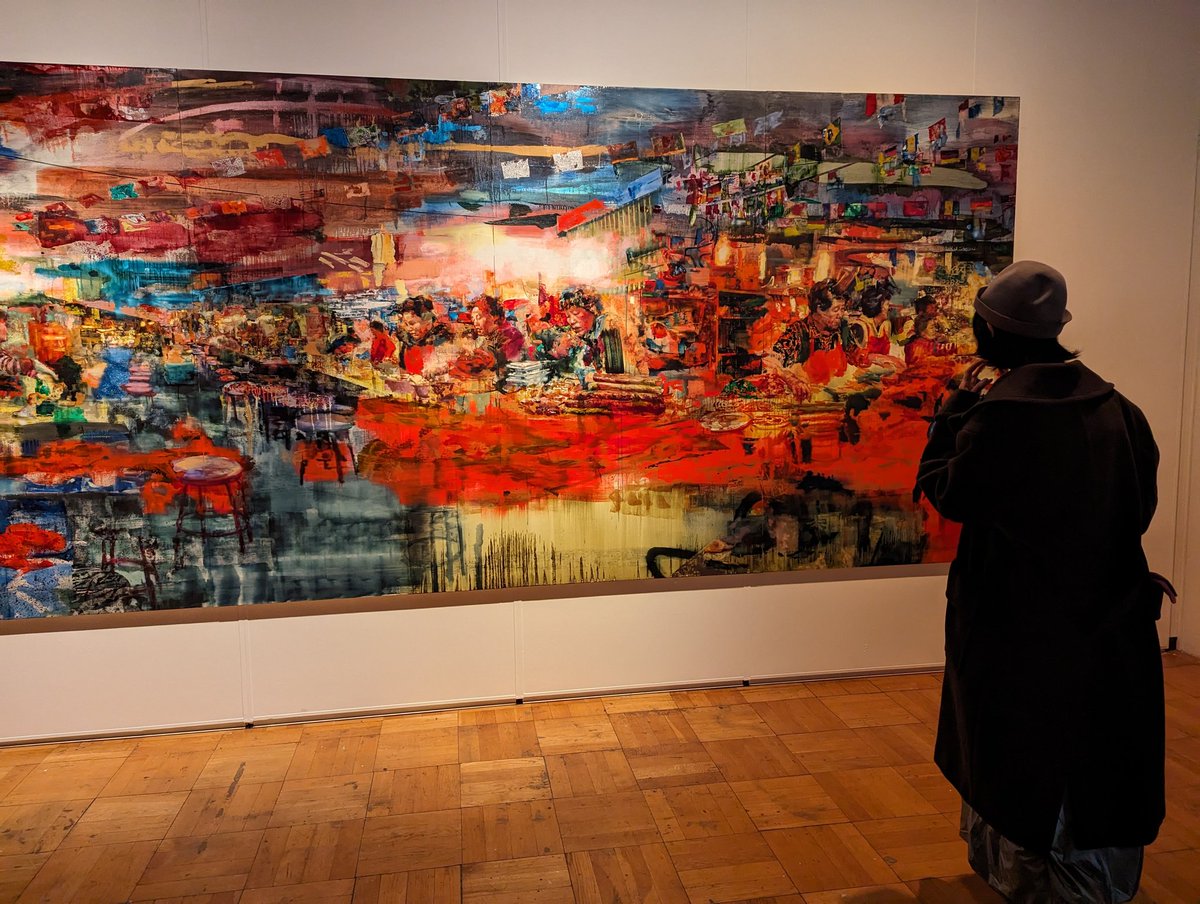naokoumeda's tweet photo. #藝大卒展（第72回 東京藝術大学 卒業・修了作品展）、すごく見応えありました。全部観られなくて残念😢でしたが、デザイン・油絵・彫刻・建築等々専攻の卒業生の作品が色々集まっているから、ジャンルも多岐にわたっていて全然見飽きない！家に飾っておきたくなるような作品ばかりでした。 https://t.co/BlPOxl39IB