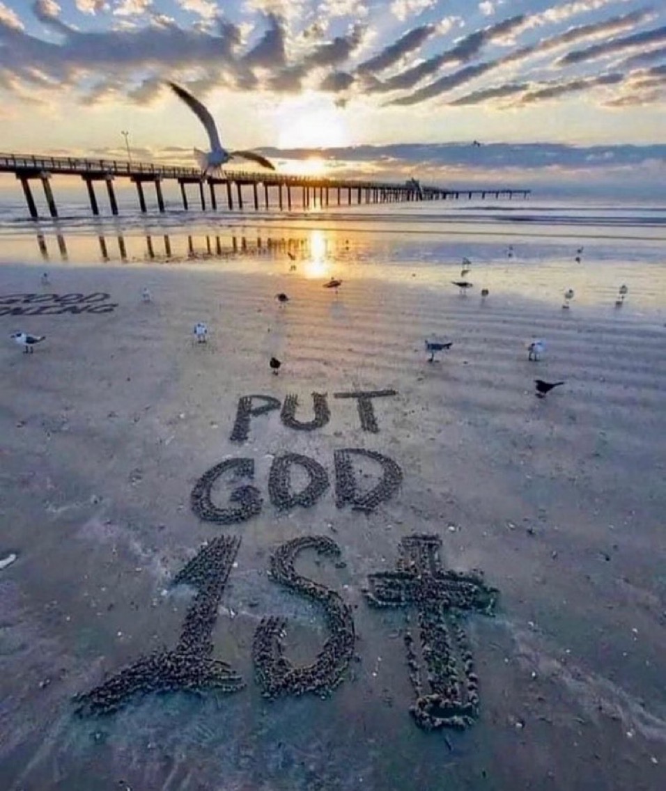 Type “amen” if you put God first