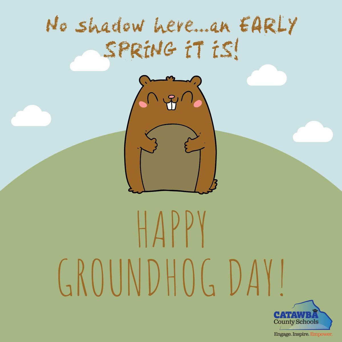 The Groundhog predicts an EARLY SPRING! Are you here for it, or do you want more winter??? #GroundhogDay2024 Drop your comments!