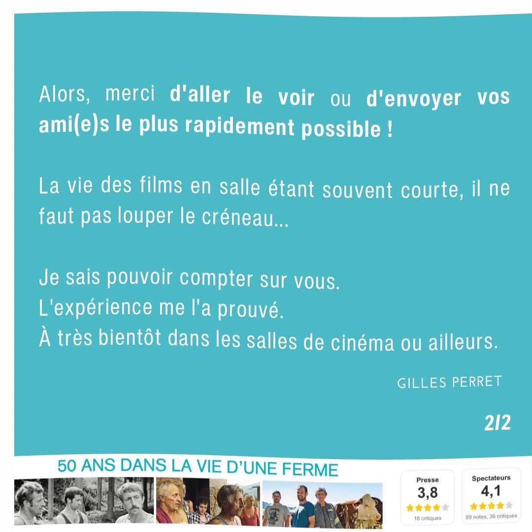 Cher(e)s ami(e)s, j’ai besoin de vous !
Allez voir le film ce week-end et envoyez vos ami(e)s !
Je sais pouvoir compter sur vous.
À très bientôt dans les salles de cinéma ou ailleurs 🙂