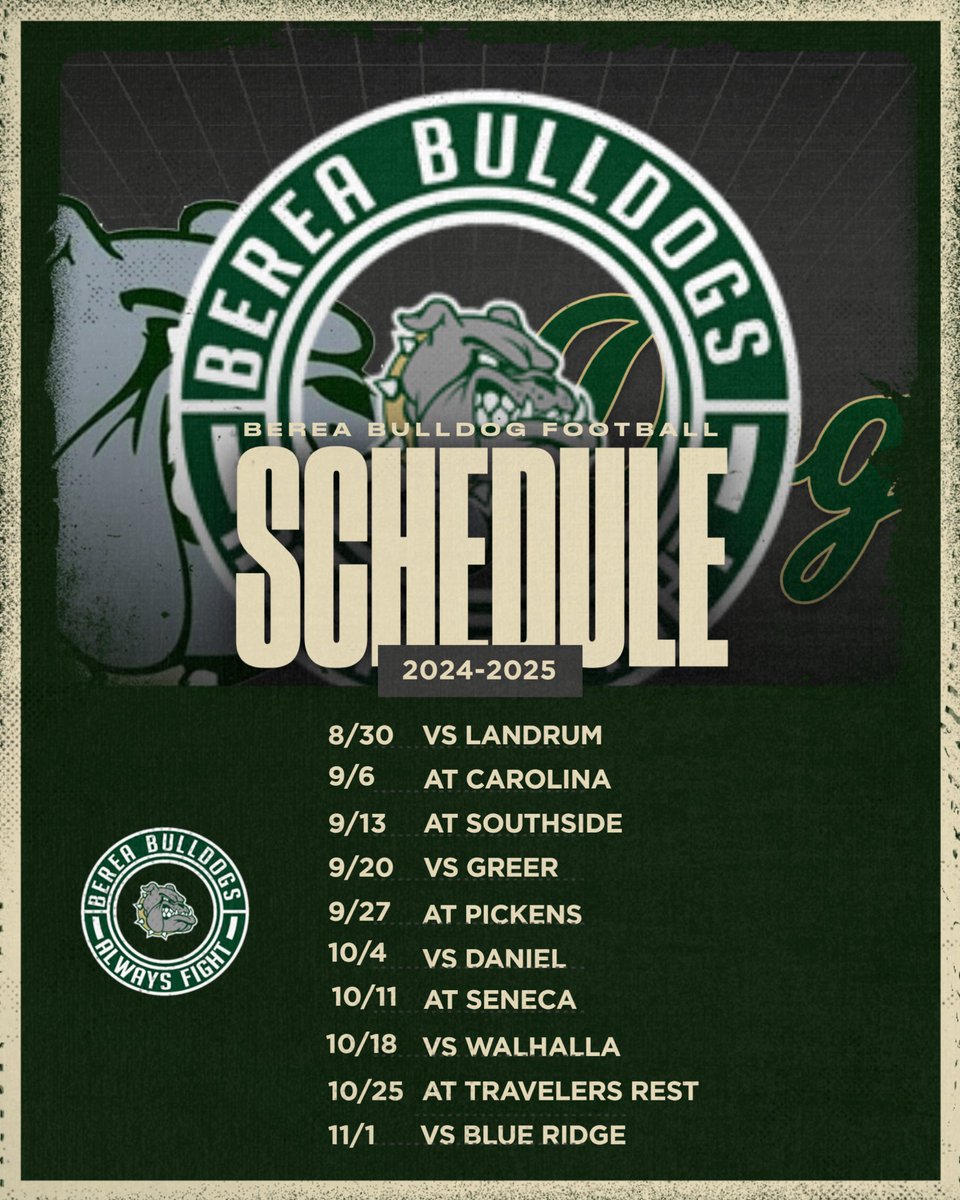 Berea High School Athletics (@bereadogs29617) on Twitter photo 