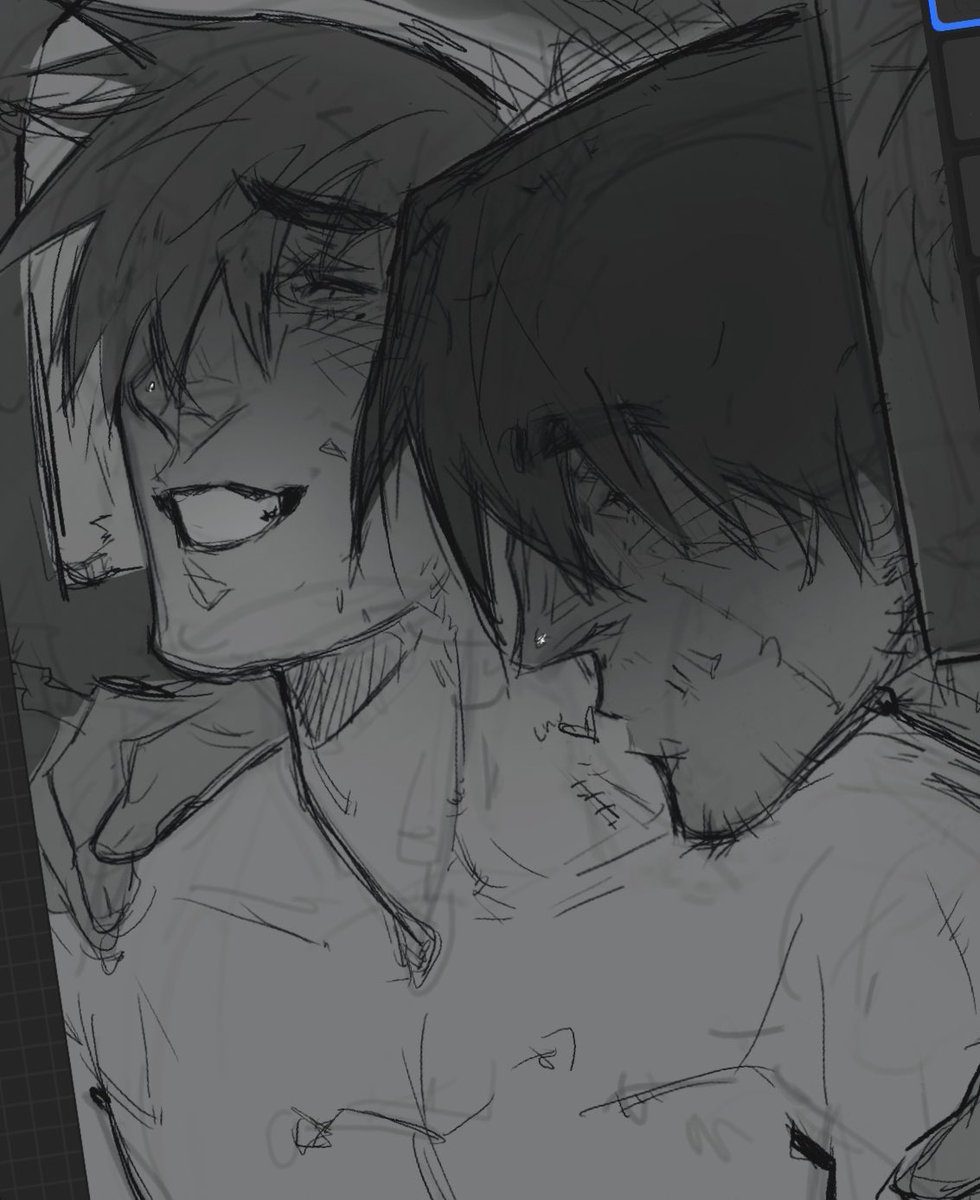 trying my best w procreate 🙁