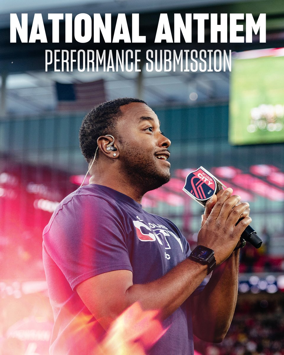 🎙️ Want to perform the National Anthem at <a href="/stlCITYPARK/">CITYPARK</a> in 2024?
 
Apply now: stlcitysc.com/matchday/natio…