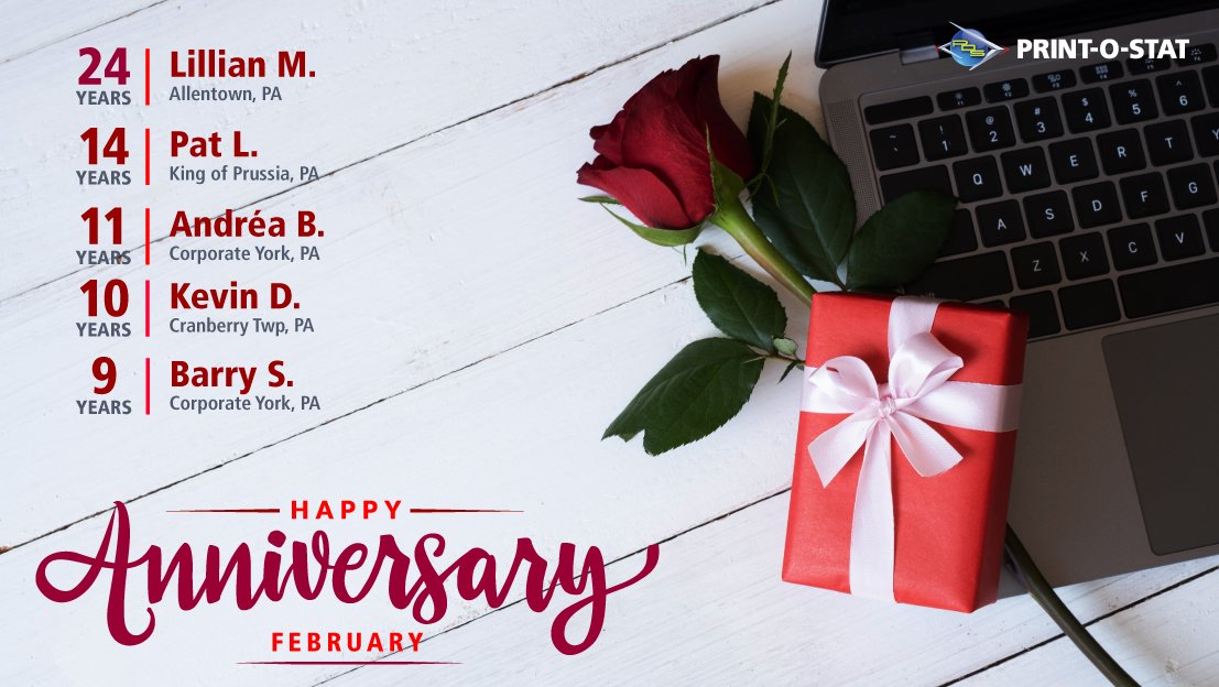 Print-O-Stat, Inc. tweet media