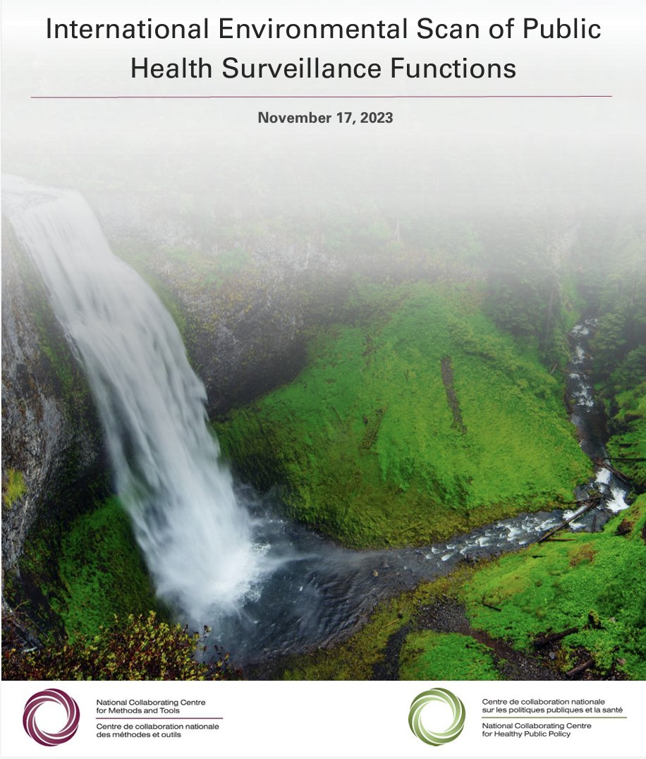 NCCHPP's tweet photo. 📝 S. Snelling and C. Ford from @nccmt and C. Cambourieu and @willyDunbar1 of @NCCHPP analyzed national #PublicHealth surveillance functions in seven countries and the @ECDC_EU.

🚩Read the report here: https://t.co/JkAZwlDgjd https://t.co/948ZYyKTkO