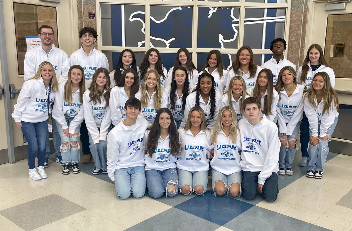 Lake Park Athletics (@lpathleticdept) on Twitter photo 📣STATE FRIDAY📣 Your <a href="/LPLancerCheer/">LakeParkCheer</a> State Team 1️⃣5️⃣ competes in <a href="/IHSAState/">IHSA State</a> prelims today looking to advance to Saturday finals! #WeAreLakePark
🏟️Grossinger Motors Arena
📍Bloomington
⏰6:25pm
🖥️ Live on <a href="/NFHSNetwork/">NFHS Network</a> nfhsnetwork.com/events/ihsa/ga… 📣STATE FRIDAY📣 Your <a href="/LPLancerCheer/">LakeParkCheer</a> State Team 1️⃣5️⃣ competes in <a href="/IHSAState/">IHSA State</a> prelims today looking to advance to Saturday finals! #WeAreLakePark
🏟️Grossinger Motors Arena
📍Bloomington
⏰6:25pm
🖥️ Live on <a href="/NFHSNetwork/">NFHS Network</a> nfhsnetwork.com/events/ihsa/ga…