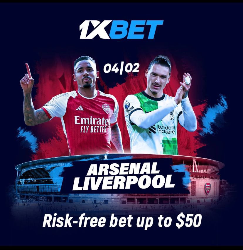 KINSH200's tweet photo. 🔴🏴󠁧󠁢󠁥󠁮󠁧󠁿 Arsenal vs Liverpool: Bet and you won't lose!

Register using my link here 👉🏼 https://t.co/2QVUwxzk1S

Use my promo code to get over 140% bonus 👉🏼 “SHLTIPP”

Enjoy the top confrontation without the risk of losing with the promotion from 1xBet https://t.co/blqErt9Kgs