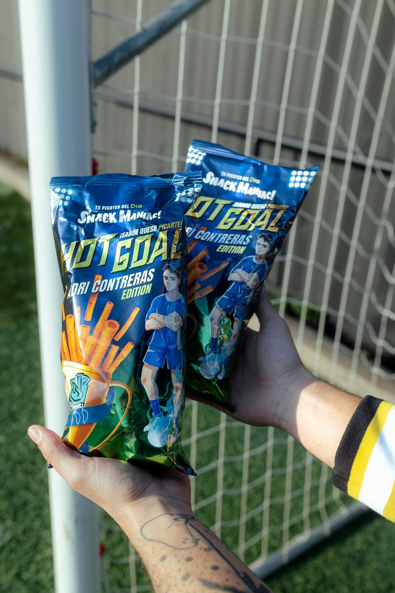 Los snacks 𝐇𝐨𝐭 𝐆𝐨𝐚𝐥 de 𝐀𝐃𝐑𝐈 𝐂𝐎𝐍𝐓𝐑𝐄𝐑𝐀𝐒 ya son una realidad 😋

 ¡Llegan a tu supermercado <a href="/DIA_Esp/">DIA España</a> el snack que esperabas!🤩

Puedes comprarlas YA en tu supermercado Día más cercano 🫡💙

🚨Y ATENCIÓN que tenemos una SORPRESA⬇️